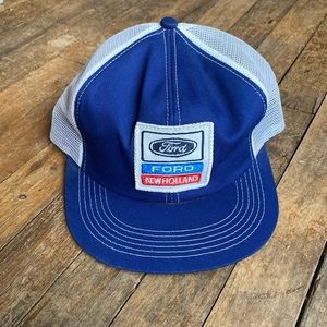 Blue Ford New Holland Hat